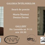 Seară de poezie cu Marie Šťastná şi Denisa Duran
