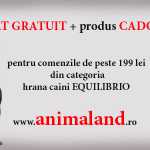 CADOU + Transport gratuit pentru orice comanda de hrana caini Equilibrio hrana caini