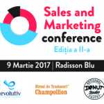 Sales & Marketing Conference, ediția a II-a Sales & Marketing Conference