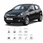 Descopera avantajele serviciilor rent a car la volanul unui Opel Corsa rent a car