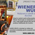 Restaurantul Wiener Wurst din București a fost dotat cu un sistem de sonorizare ambientală de la Amro Electronic Grup sonorizare ambientală