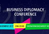 Cum te poate ajuta diplomatia sa anticipezi riscurile si sa exploatezi noi oportunitati de business intr-un mediu de afaceri global, complex si volatil Business Diplomacy Conference 2017