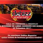 Debizz Awards, unica gală de premiere a companiilor din mediul de business german din România Debizz Awards