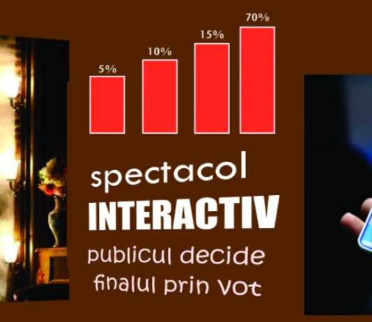 Teatru interactiv – o modalitate inedita de a implica audienta in spectacol Teatru interactiv