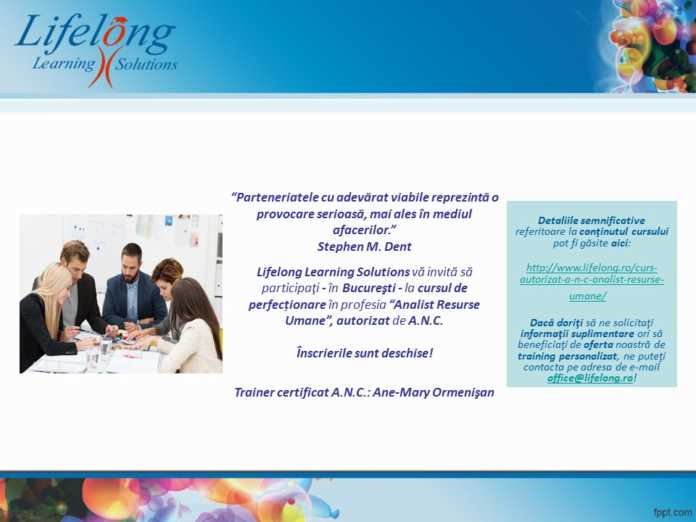 Curs Analist Resurse Umane