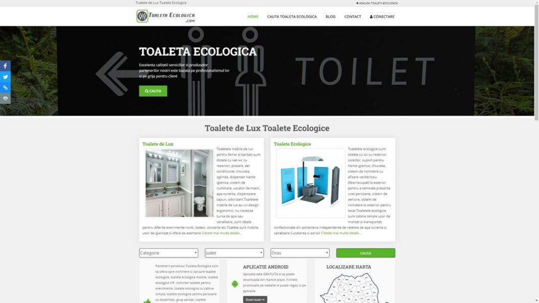 inchirieri Toalete Ecologice