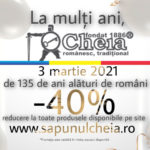 La multi ani, Cheia! 3 martie 2021, 135 de ani alaturi de romani! sapunul cheia 135 ani