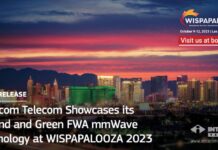Intracom Telecom își prezintă tehnologia E-Band și Green FWA mmWave la WISPAPALOOZA 2023